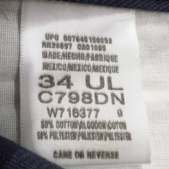 DICKIES Mens Regular Fit Straight Leg Work Jeans Size 34 NWT - Picture 7 of 9